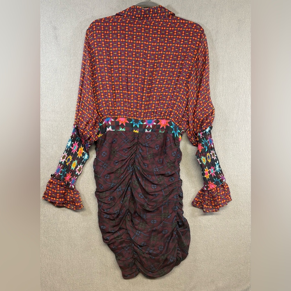 Mimi Liberte by Michael Klein Silk Mini Dress Sz. 40 - Picture 6 of 7